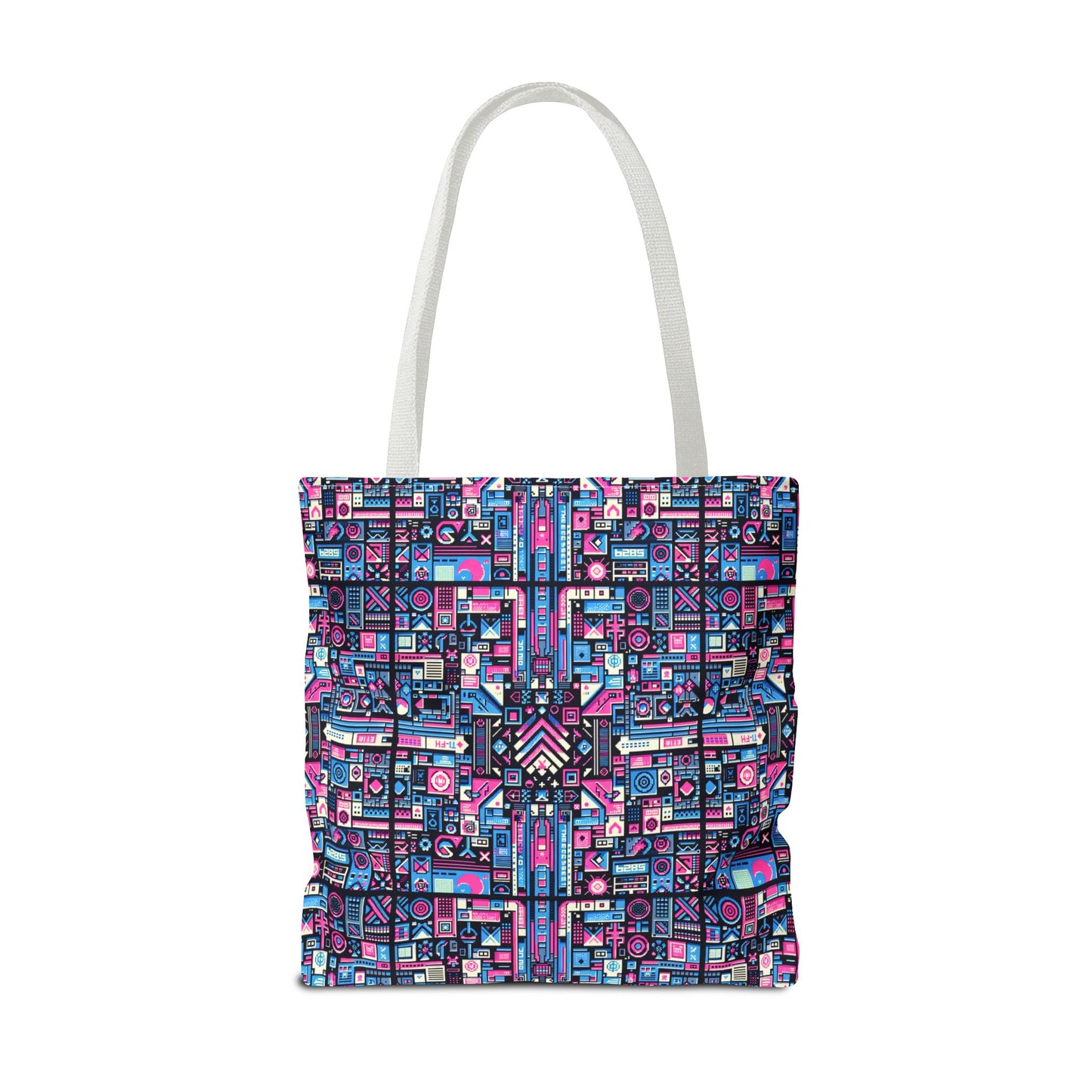 Digital Rebellion Youthful Streetwear with a Rebellious Digital Twist Tote Bag - 8404 Design-65