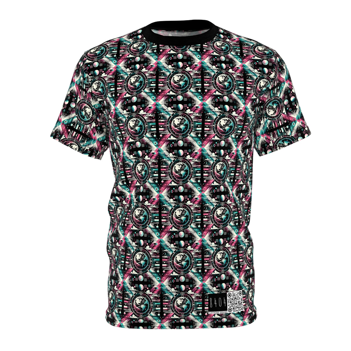 Digital Artistry Digital-native Streetwear Unisex Cut & Sew Tee - 8404 Design-62
