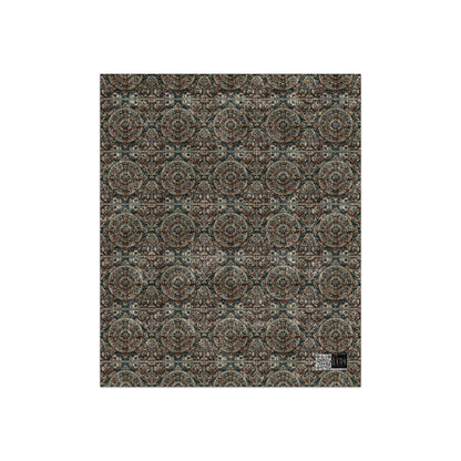 Urban Renaissance Historical Fusion With Street Edge Crushed Velvet Blanket - 8404 Design-57