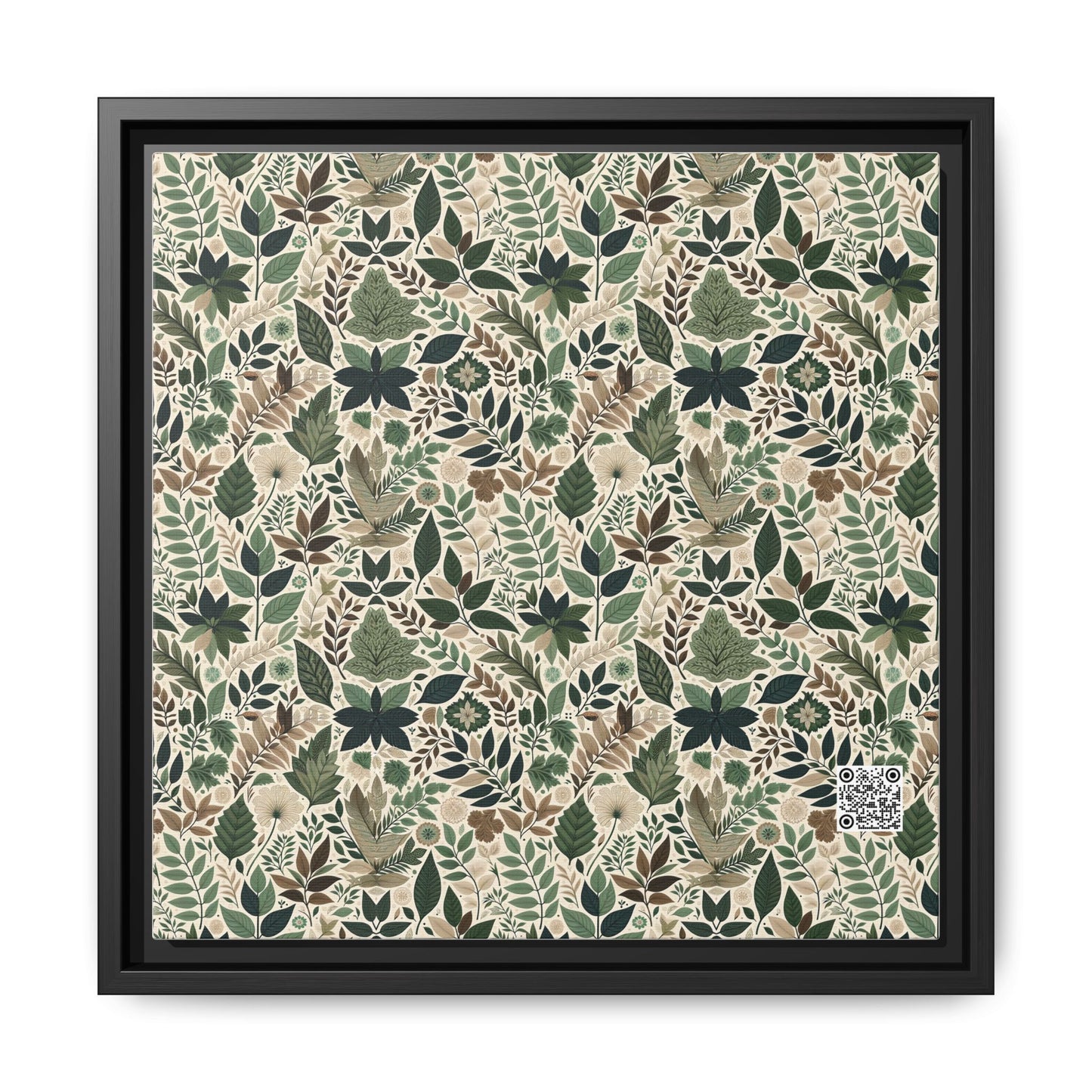 Streetwear Sustainability Environmentally Conscious Streetwear with a Natural Aesthetic Matte Canvas, Framed (multi-color) - 8404 Design-57 A