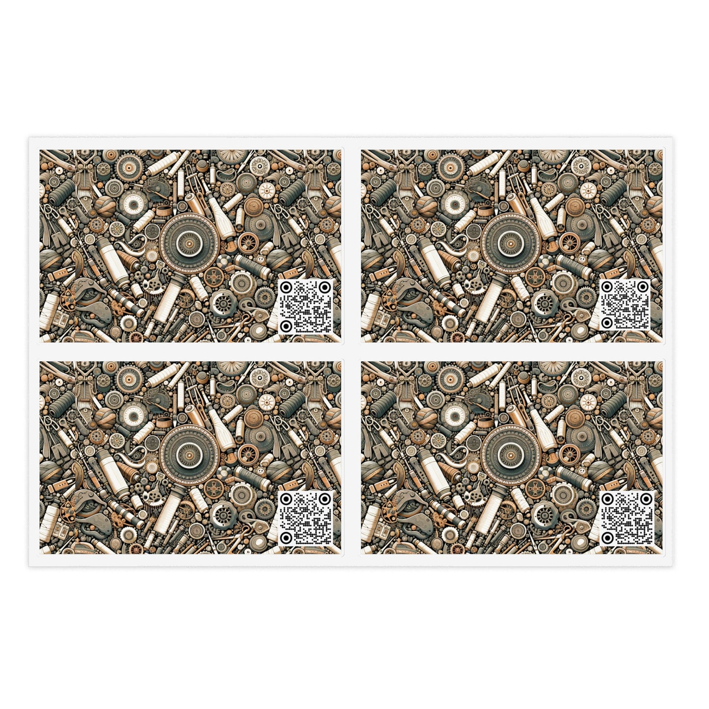 Graphic Workwear Capsule Artisanal Workwear Fusion Sticker Sheets - 8404 Design-57