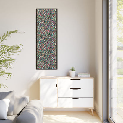 Digital Street Art Urban Street Style Matte Canvas, Framed (multi-color) - 8404 Design-74 B