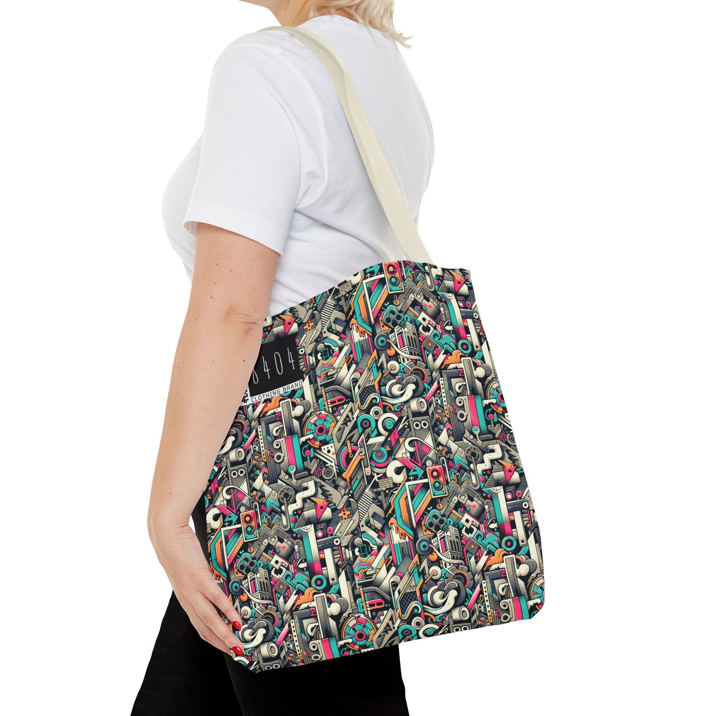Digital Street Art Urban Street Style Tote Bag - 8404 Design-74