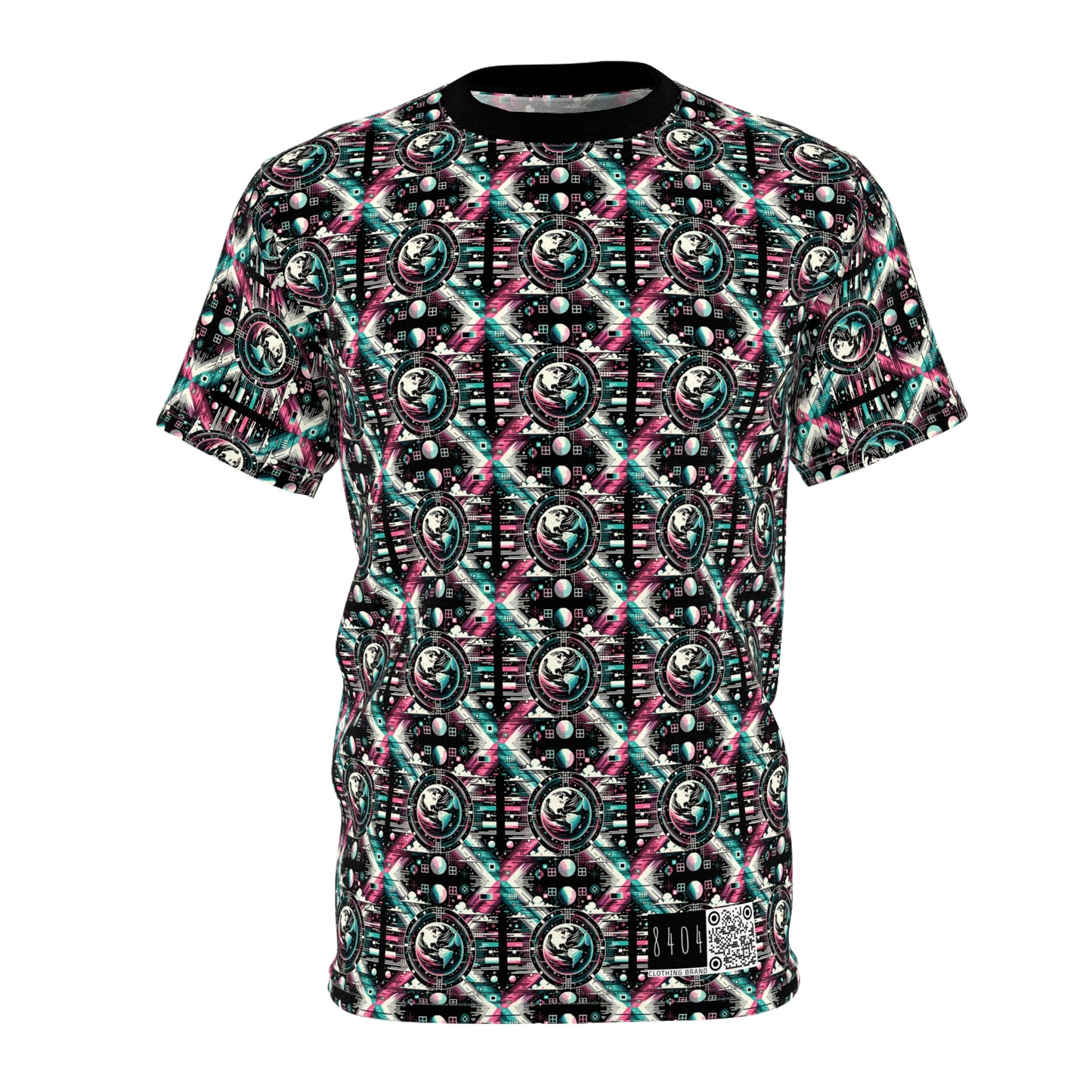 Digital Artistry Digital-native Streetwear Unisex Cut & Sew Tee - 8404 Design-62