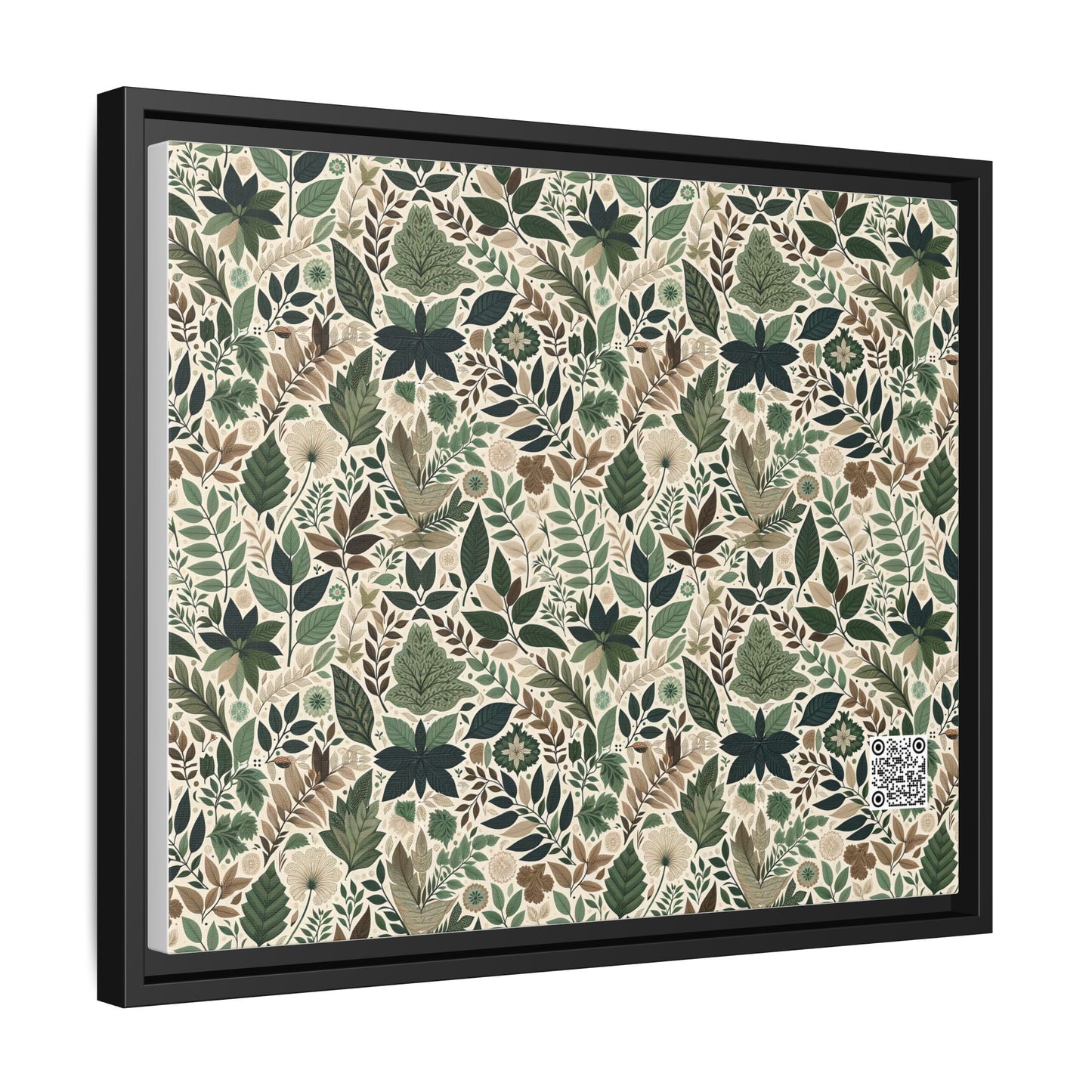 Streetwear Sustainability Environmentally Conscious Streetwear with a Natural Aesthetic Matte Canvas, Framed (multi-color) - 8404 Design-57 A