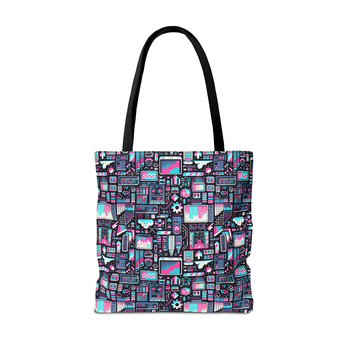 Digital Rebellion Youthful Streetwear with a Rebellious Digital Twist Tote Bag - 8404 Design-71