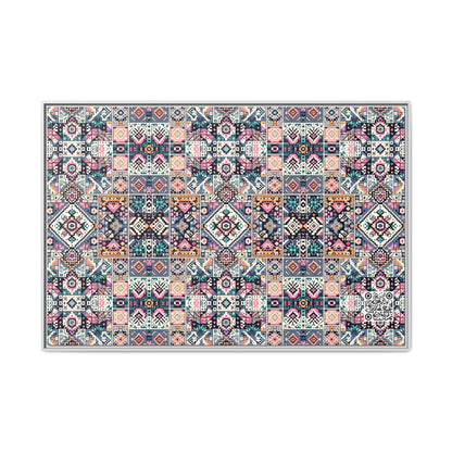 Matte Canvas, Framed (multi-Color) - 8404 Design-01