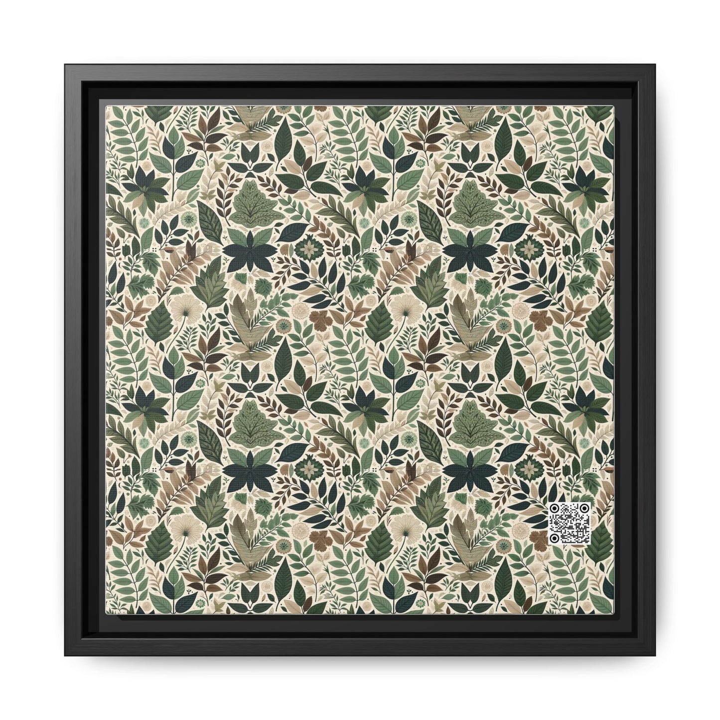 Streetwear Sustainability Environmentally Conscious Streetwear with a Natural Aesthetic Matte Canvas, Framed (multi-color) - 8404 Design-57 B