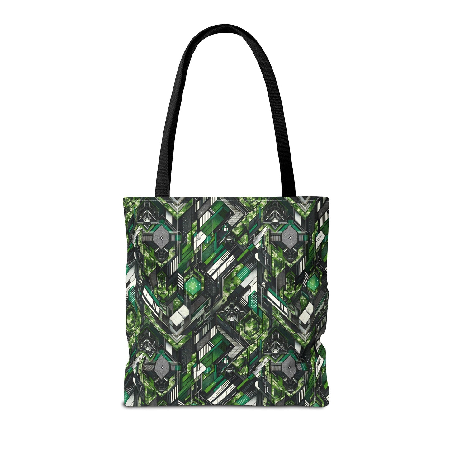 Tech Camo Fusion Tech-Forward Streetwear With a Futuristic Edge Tote Bag - 8404 Design-58