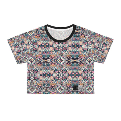 Digital Artisanal Fusion Digital Artisanal Crop Tee - 8404 Design-65