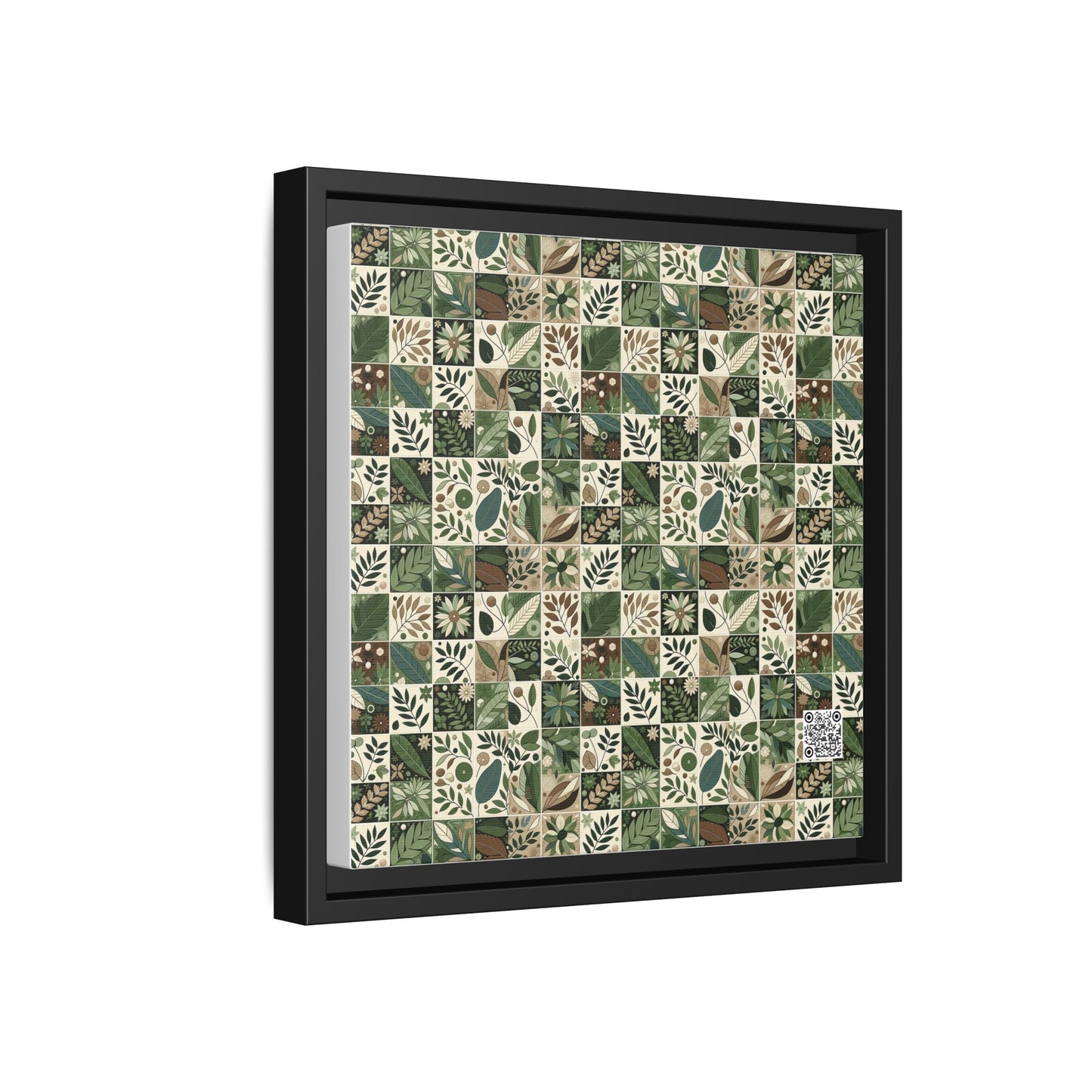 Streetwear Sustainability Environmentally Conscious Streetwear with a Natural Aesthetic Matte Canvas, Framed (multi-color) - 8404 Design-57 B