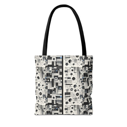 Digital Minimalism Minimalist Tech Tote Bag - 8404 Design-66