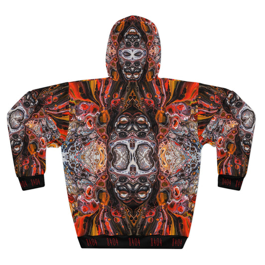 8404's Unisex Adult "psychedelic Abstract" Fashion Pullover Hoodie