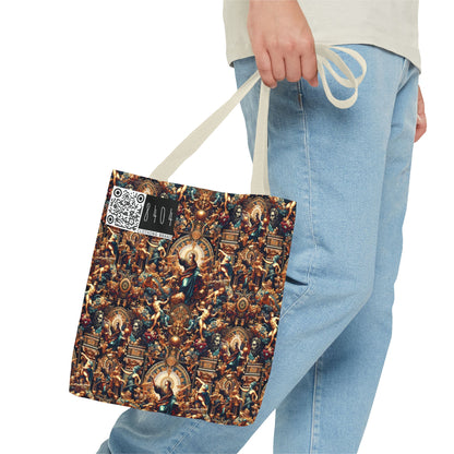 Digital Renaissance Luxurious Streetwear Inspired By Classical Art With a Modern Twist Tote Bag - 8404 Design-64