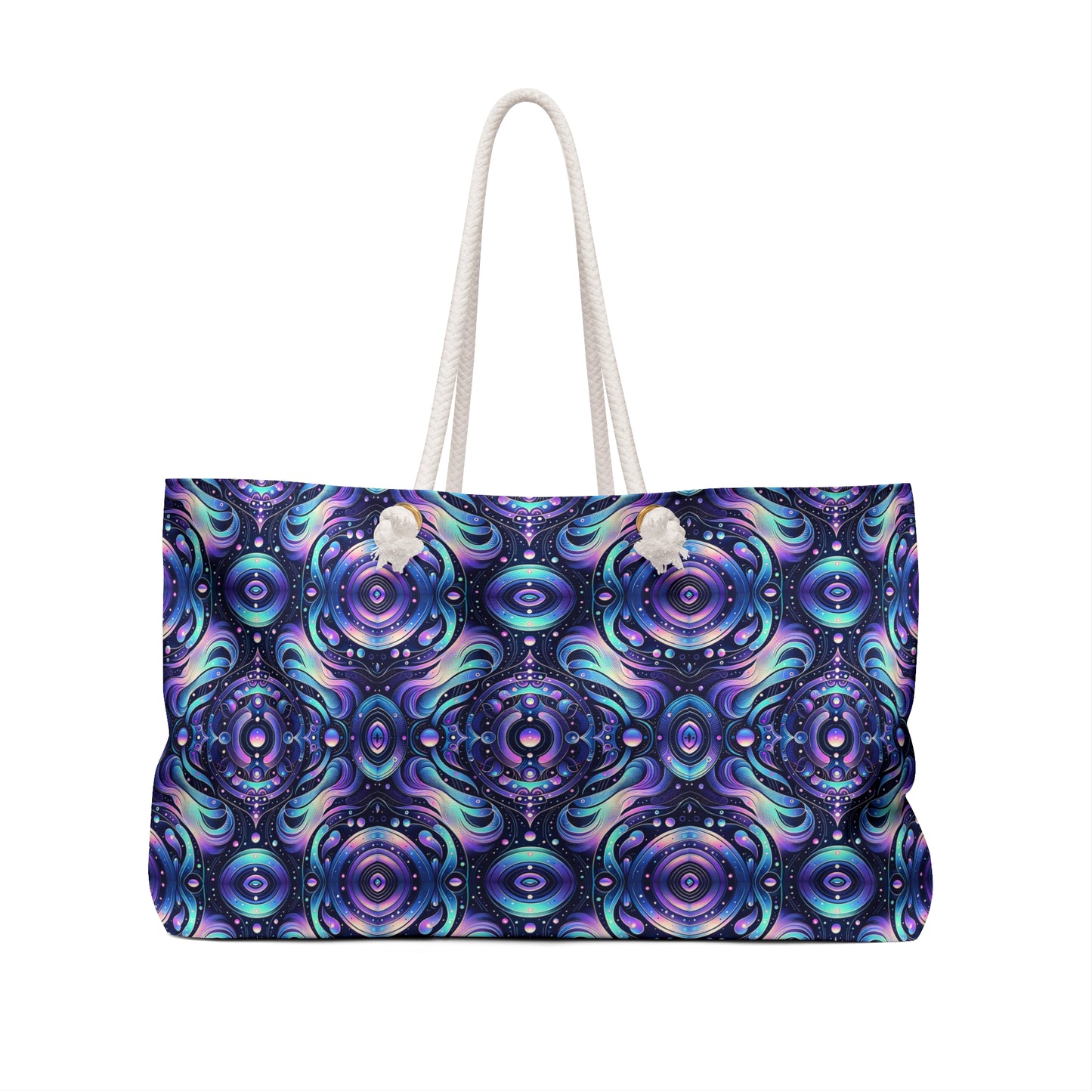 Iridescent Tech Fusion Tech-Forward Streetwear Weekender Bag - 8404 Design-62