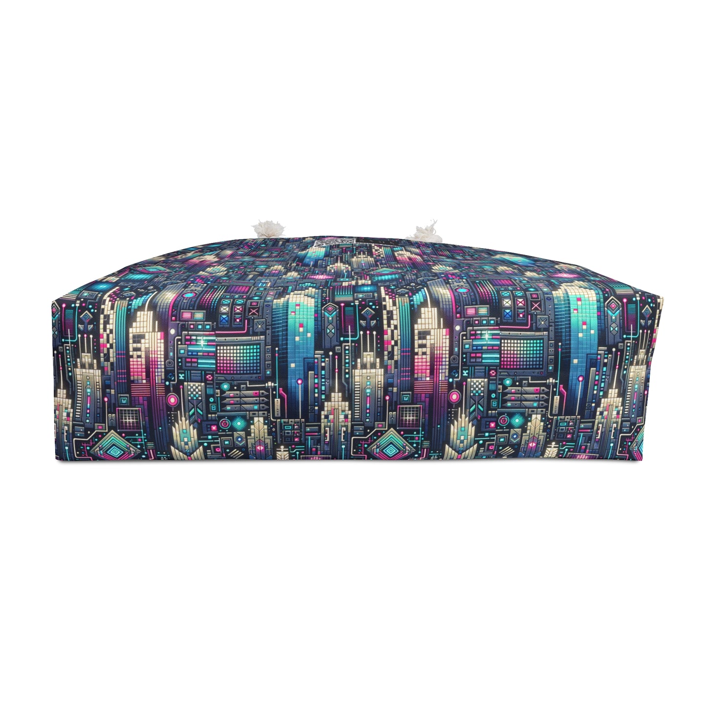 Digital Renaissance Tech-Forward Maximalism Weekender Bag - 8404 Design-56