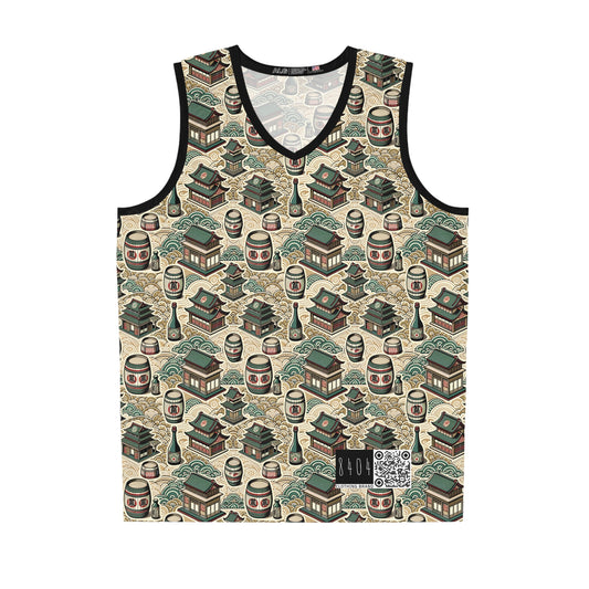 Cultural Artisanal Fusion Contemporary Cultural Elegance Basketball Jersey - 8404 Design-68