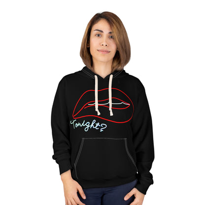 8404 Unisex Adult's "daring 'tonight?'" Fashion Pullover Hoodie