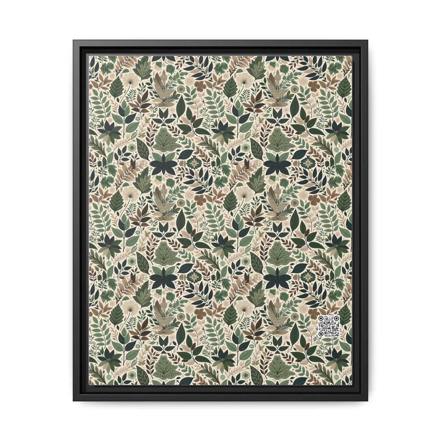 Streetwear Sustainability Environmentally Conscious Streetwear with a Natural Aesthetic Matte Canvas, Framed (multi-color) - 8404 Design-57 A