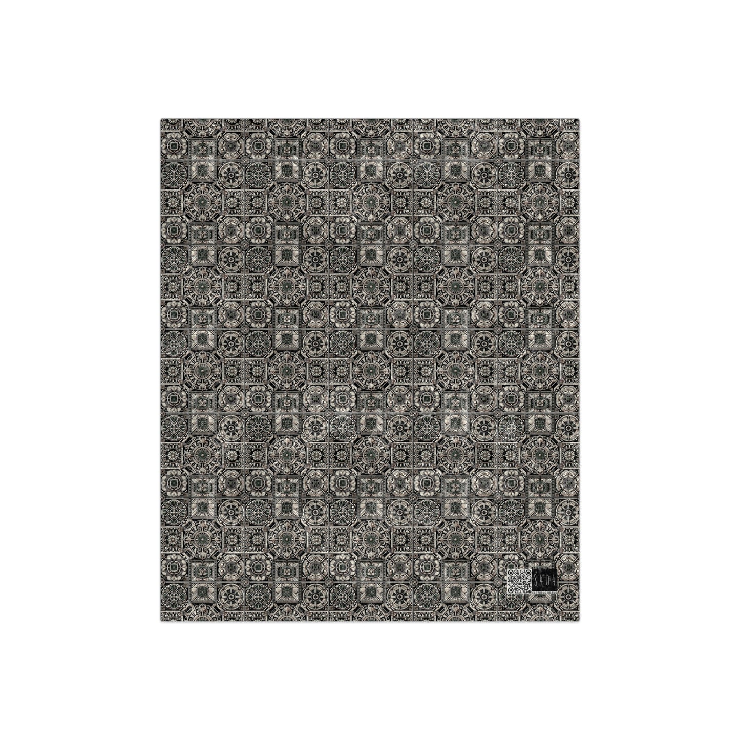 Cyber Garden Party Tech Garden Extravaganza Crushed Velvet Blanket - 8404 Design-45