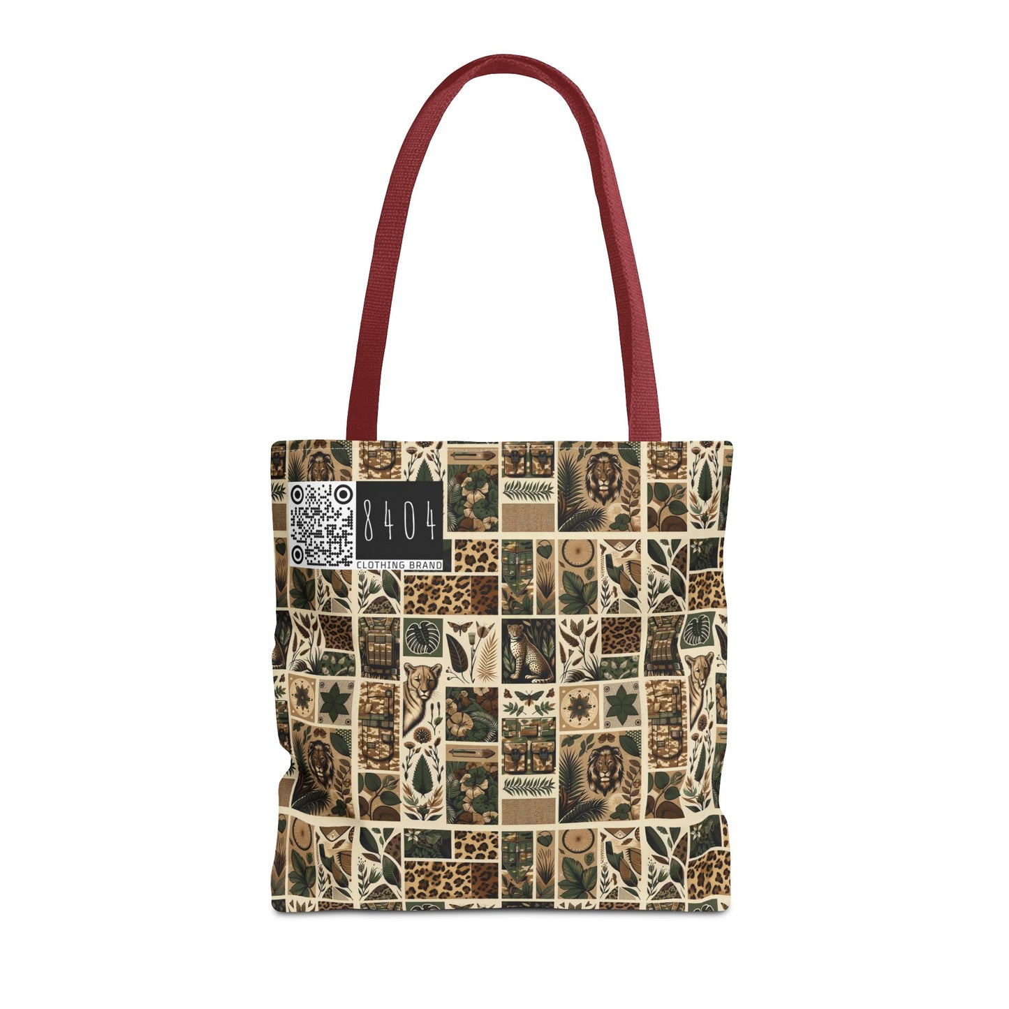 Streetwear Safari Urban Jungle Explorer Tote Bag - 8404 Design-51