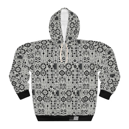 Digital Minimalism Minimalist Tech Pullover Hoodie - 8404 Design-55