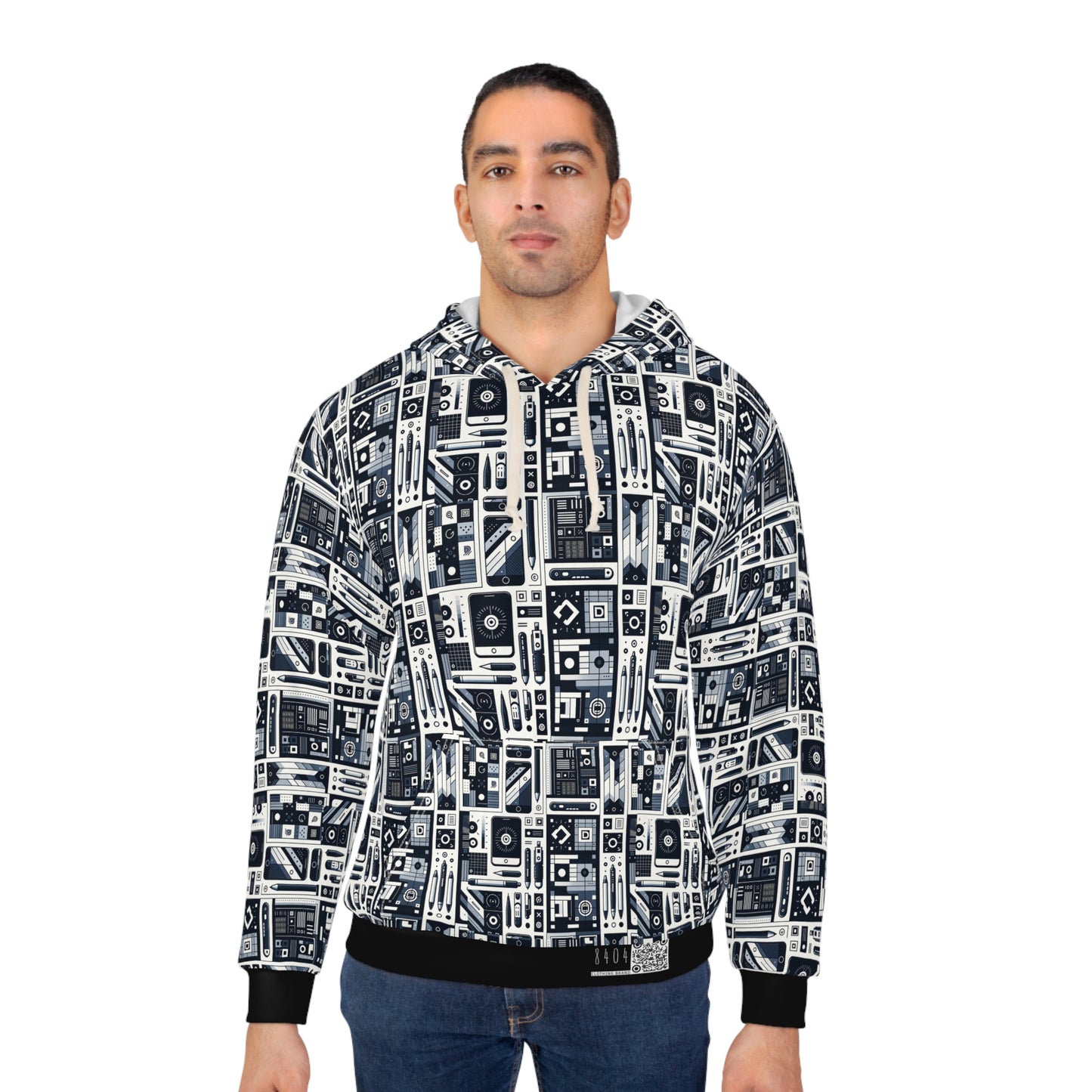 Minimalist Athleisure Minimalist Tech Pullover Hoodie - 8404 Design-60