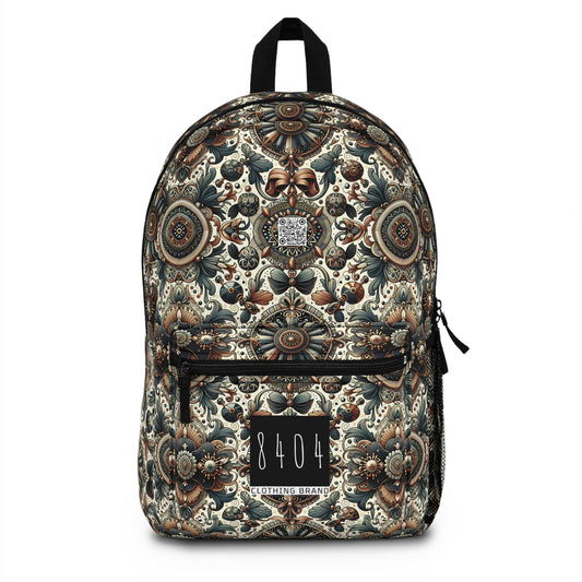 Neo-Dandyism Modern Dandy Streetwear Backpack - 8404 Design-51