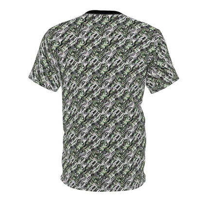 Tech Camo Fusion Tech-Forward Streetwear With a Futuristic Edge Unisex Cut & Sew Tee - 8404 Design-46