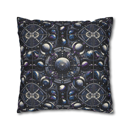 Tech Astronaut Tech-Forward Streetwear Meets Space Exploration Spun Polyester Square Pillowcase - 8404 Design-46