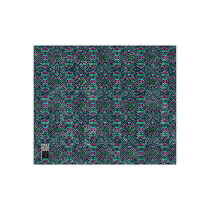 Digital Glitch Vibes Tech-Inspired Streetwear Crushed Velvet Blanket - 8404 Design-71