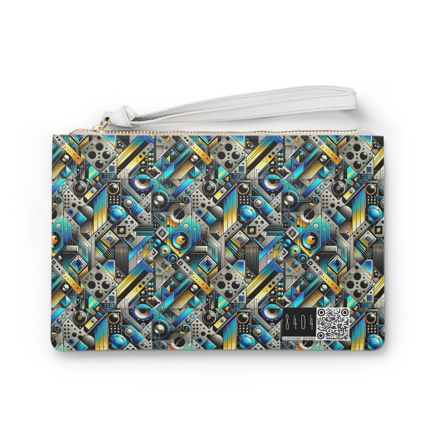 Tech Art Fusion Tech-Forward Streetwear Clutch Bag - 8404 Design-50