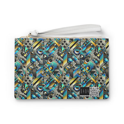 Tech Art Fusion Tech-Forward Streetwear Clutch Bag - 8404 Design-50