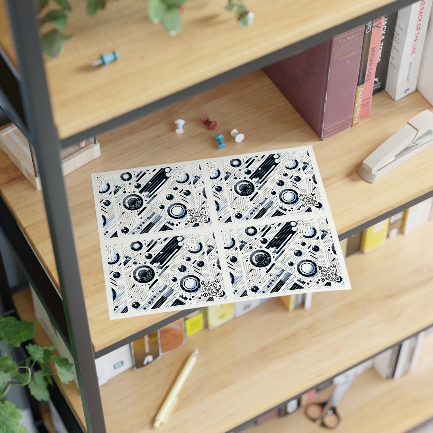 Tech Minimalism Minimalist Tech Sticker Sheets - 8404 Design-70