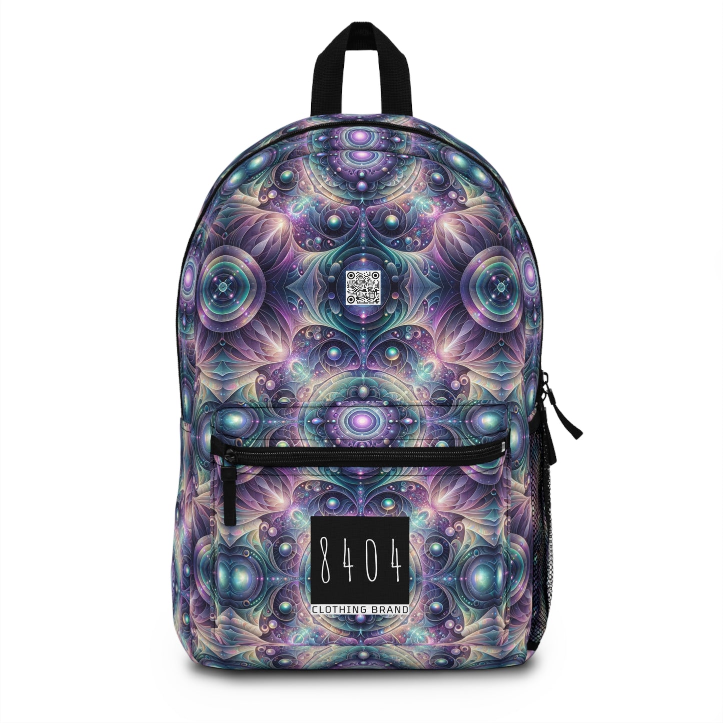 Iridescent Tech Fusion Tech-Forward Streetwear Backpack - 8404 Design-61