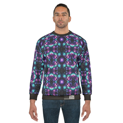 Iridescent Dream Futuristic Tech Sweatshirt - 8404 Design-60
