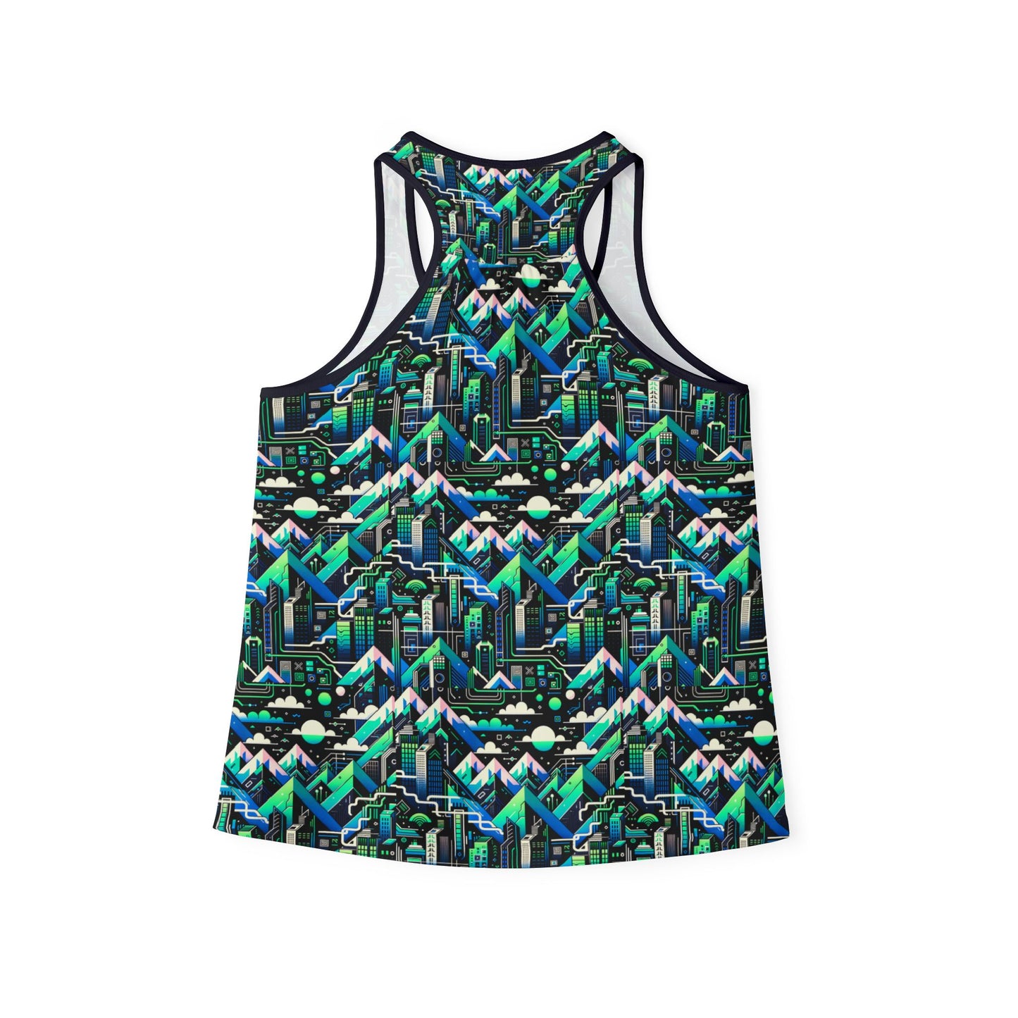 Digital Adventure Graphics Digital Explorer Women's Tank Top - 8404 Design-55