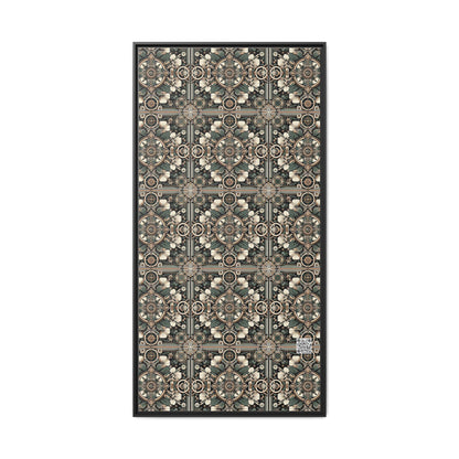 Cyber Garden Party Tech Garden Extravaganza Matte Canvas, Framed (multi-Color) - 8404 Design-66 A