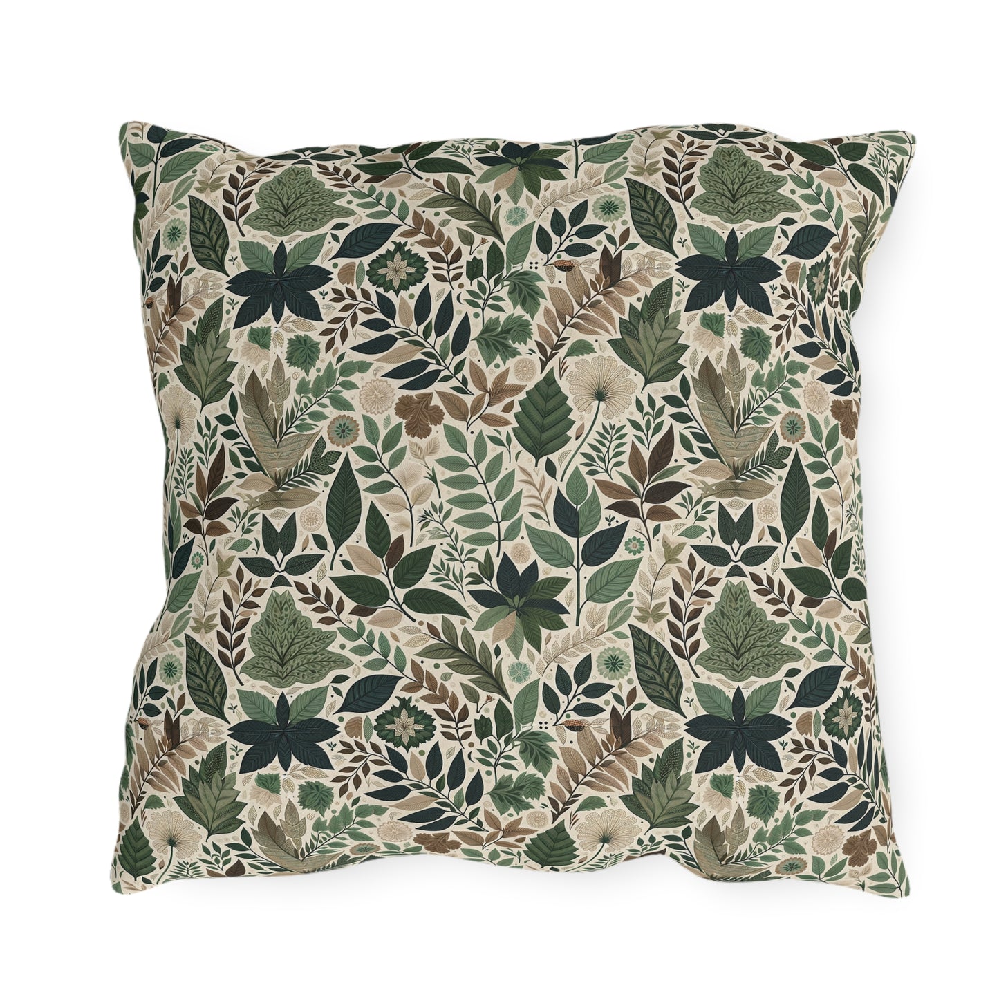 Streetwear Sustainability Environmentally Conscious Streetwear with a Natural Aesthetic Outdoor Pillow - 8404 Design-57