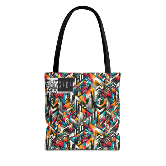 Graffiti Revival Urban Street Art Tote Bag - 8404 Design-62
