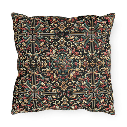 Streetwear Renaissance Artistic Clash of Old and New Outdoor Pillow - 8404 Design-46