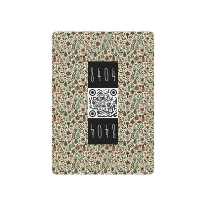 Urban Jungle Nature Meets Streetwear Poker Playing Cards - 8404 Design-45 S