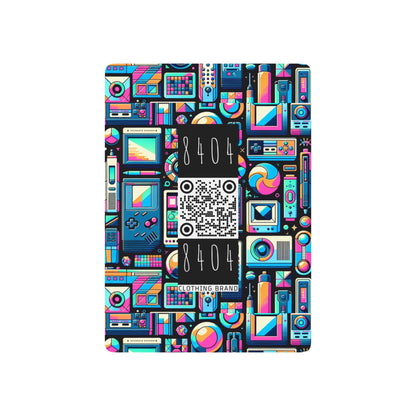 Digital Pop Art Fusion Youthful and Tech-Inspired Poker Playing Cards - 8404 Design-73 B