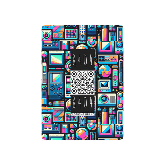 Digital Pop Art Fusion Youthful and Tech-Inspired Poker Playing Cards - 8404 Design-73 B