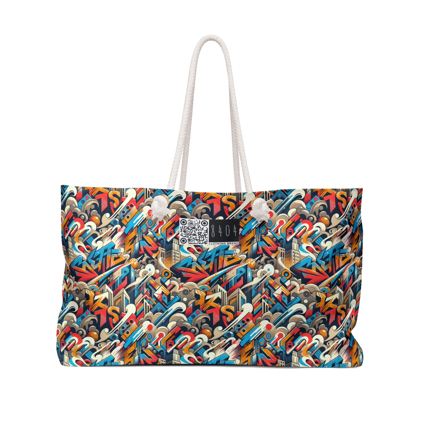 Neo-Traditional Street Art Modern Street Art Fusion Weekender Bag - 8404 Design-44