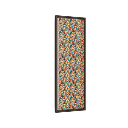 Digital Artistic Expression Artistic Streetwear Matte Canvas, Framed (multi-Color) - 8404 Design-46 B