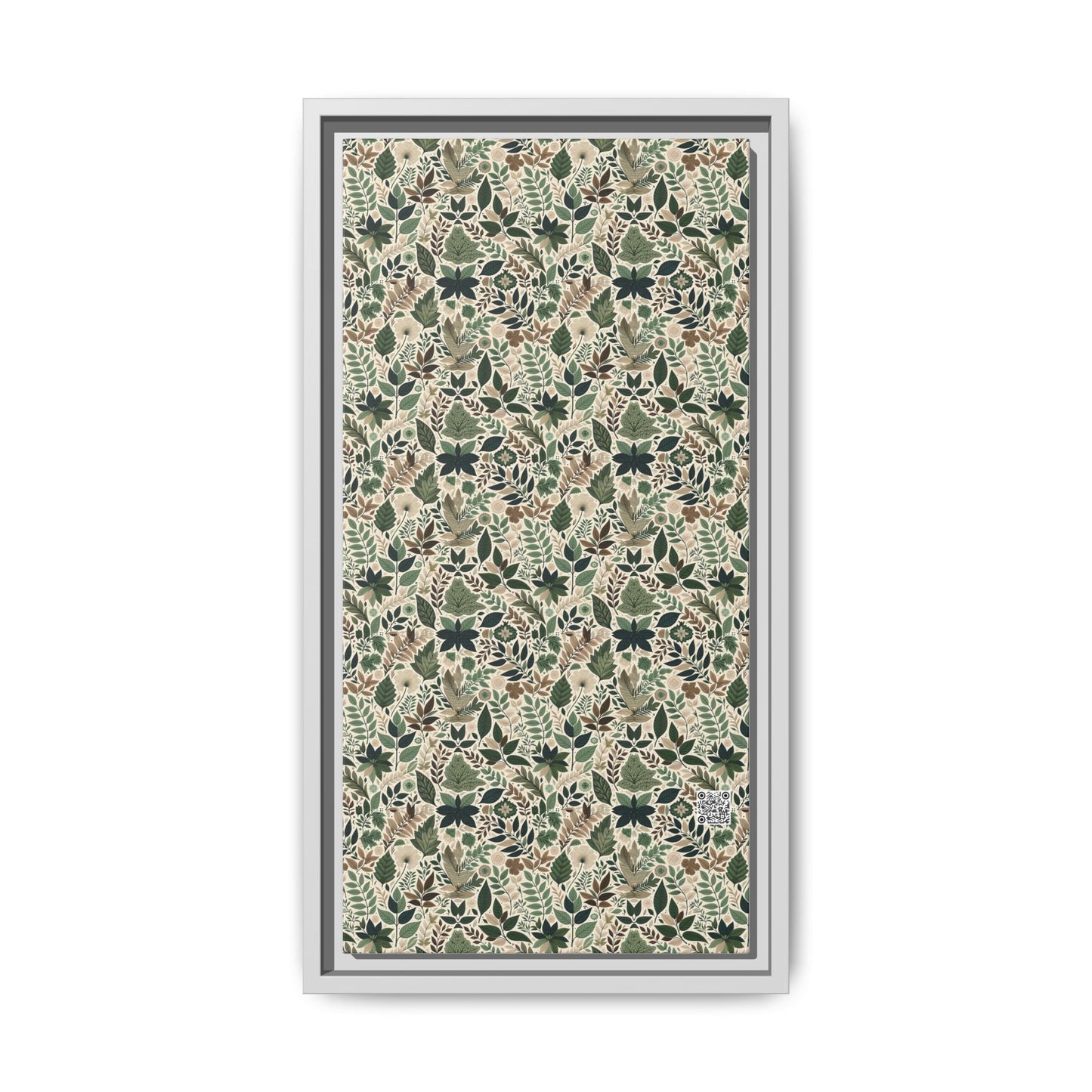 Streetwear Sustainability Environmentally Conscious Streetwear with a Natural Aesthetic Matte Canvas, Framed (multi-color) - 8404 Design-57 B