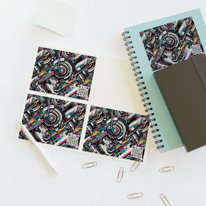 Tech-Forward Graphics Tech-Forward Streetwear Blending Human Creativity With Ai Innovation Sticker Sheets - 8404 Design-52