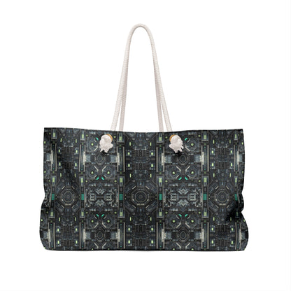 Tech Noir Tech-Forward Minimalism Weekender Bag - 8404 Design-52