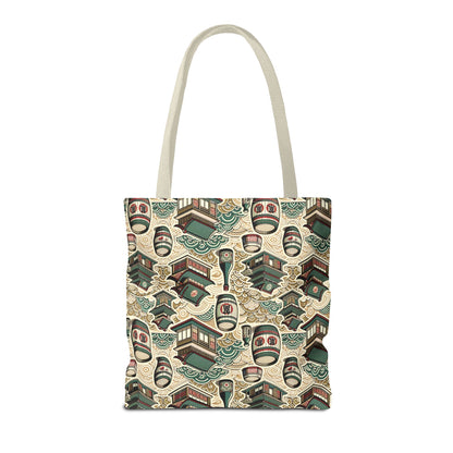 Cultural Artisanal Fusion Contemporary Cultural Elegance Tote Bag - 8404 Design-68